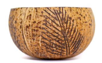 Handcrafted Coconut bowl - Palm Collection